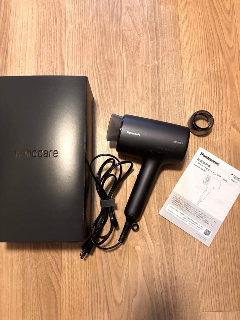 【ジャンク品／箱付き】Panasonic ナノケア ドライヤー