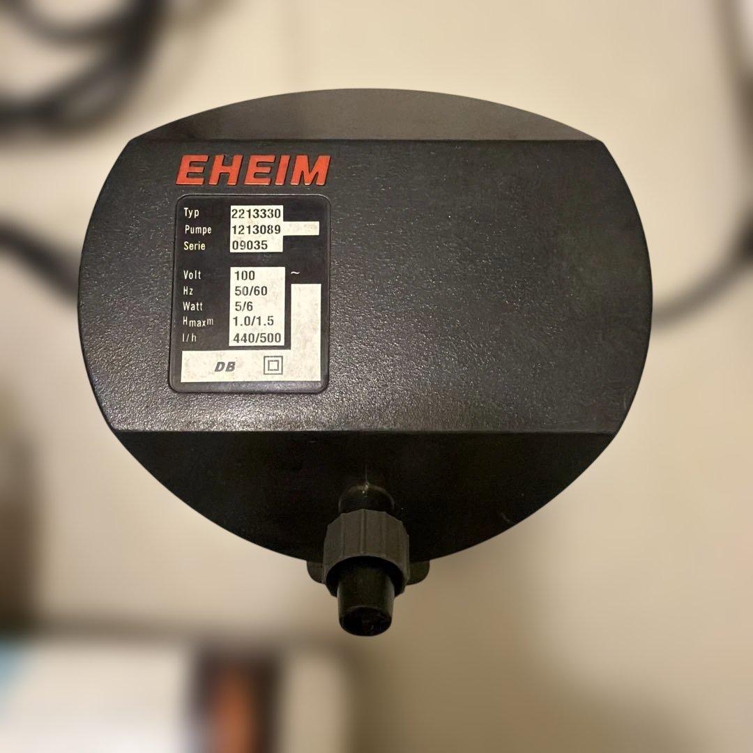 ろ材未使用品入れ替え済。EHEIM エーハイム　外部フィルター 2213、予備品