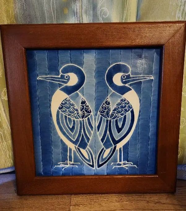 陶芸アート 鳥のデザイン