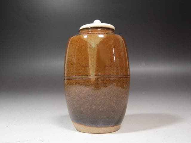 ☆　高取八仙　茶入　裏千家　十五代　鵬雲斎の花押がございます☆y168