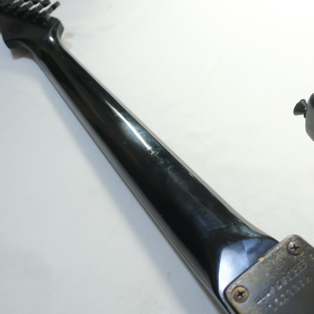 FERNANDES ギター オールブラック仕様 ボディクラッシャーブリッジ搭載