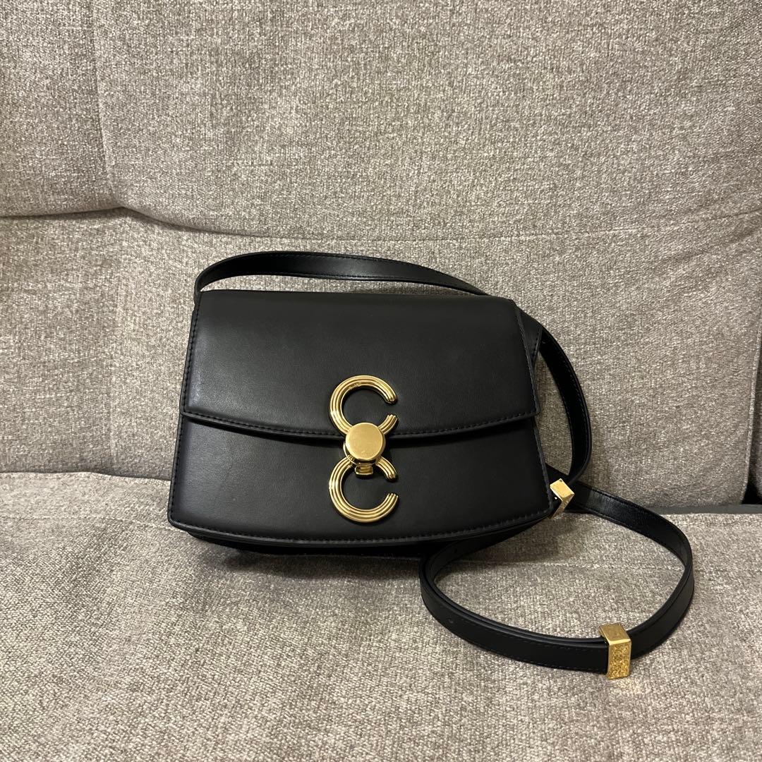 Cafune Pendulumスモール　ショルダーバッグ カフネ　ブラック　黒