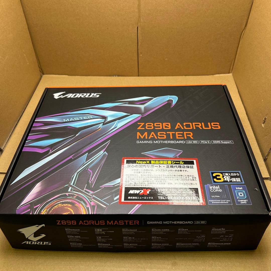 GIGABYTE Z890 AORUS MASTER マザーボード