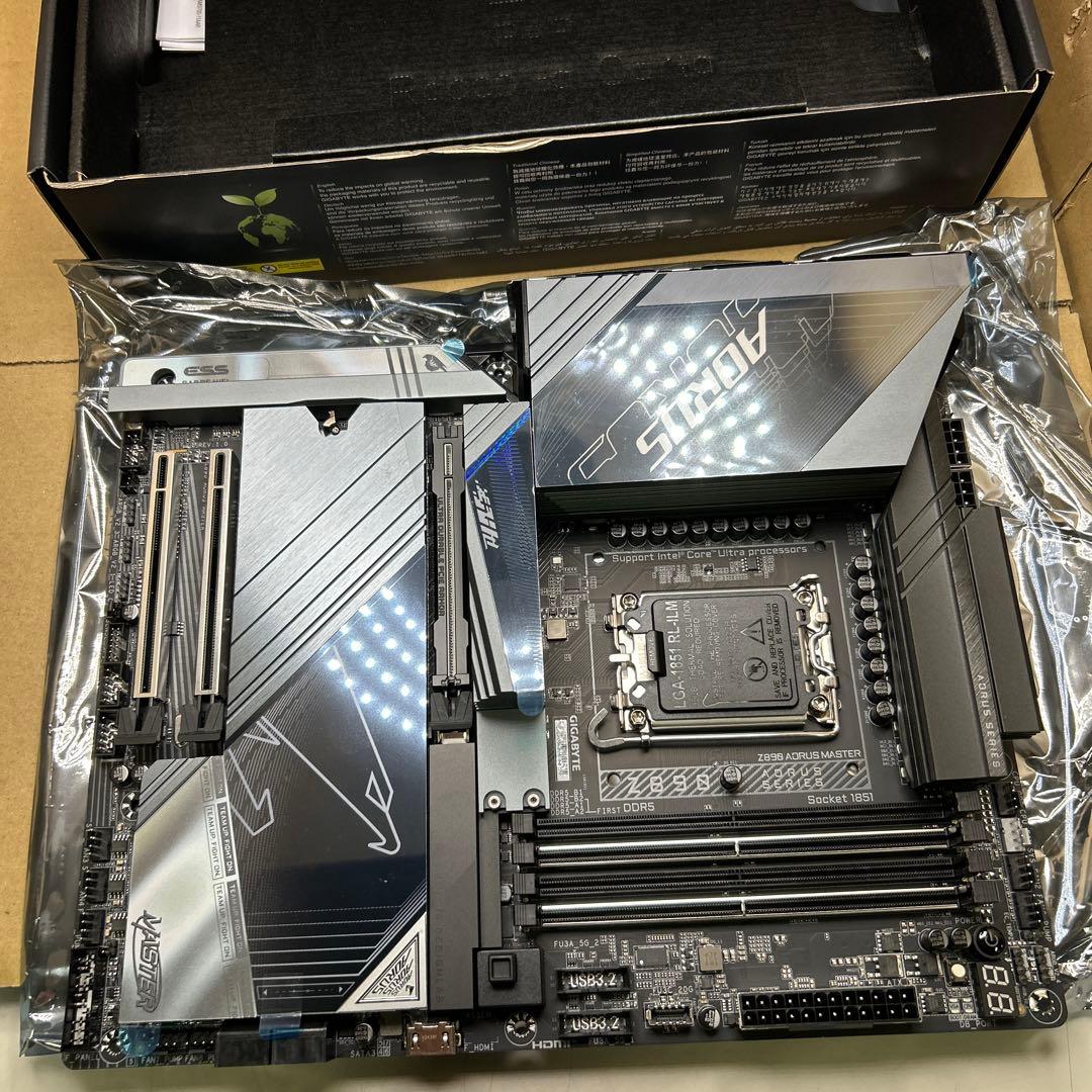 GIGABYTE Z890 AORUS MASTER マザーボード