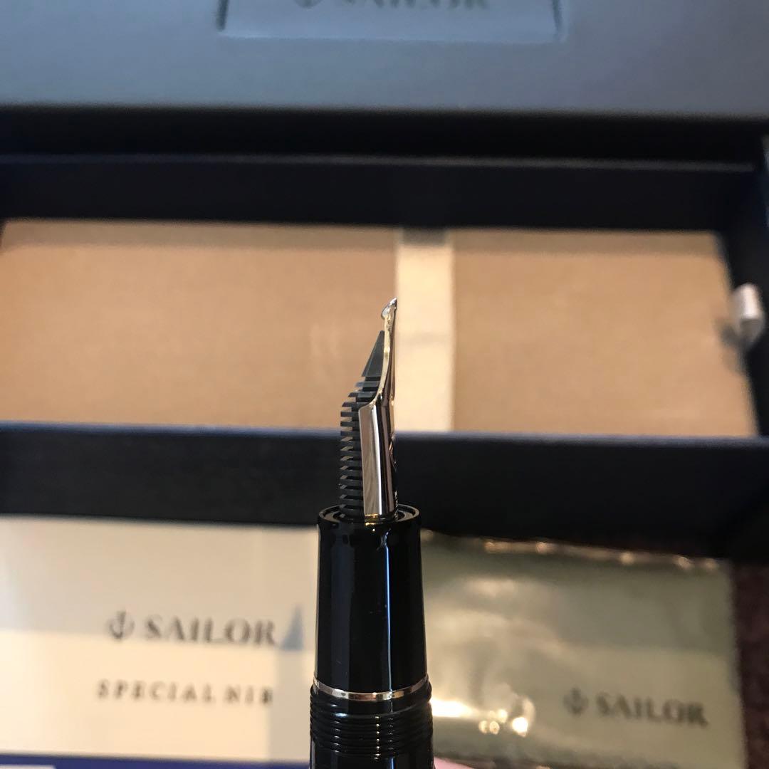 新品未使用品　セーラー　スペシャルニブ　クロスポイント万年筆