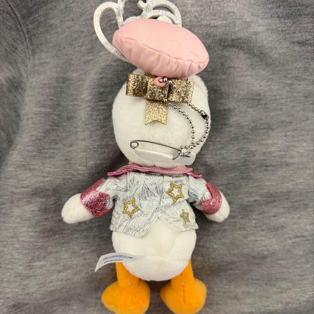 ドナルド ぬいぐるみバッジ 7点