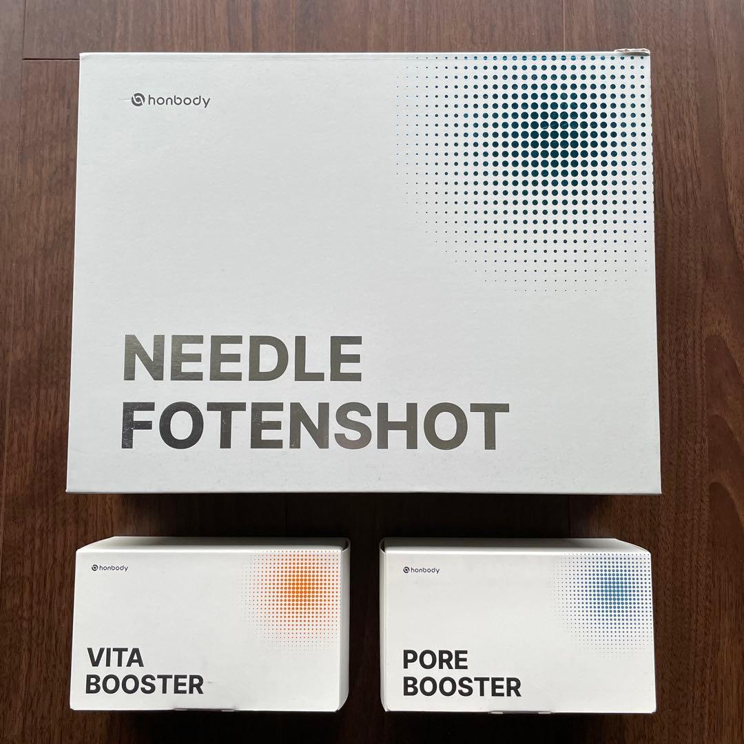NEEDLE FOTENSHOT 美顔器 新品アンプル2箱付き