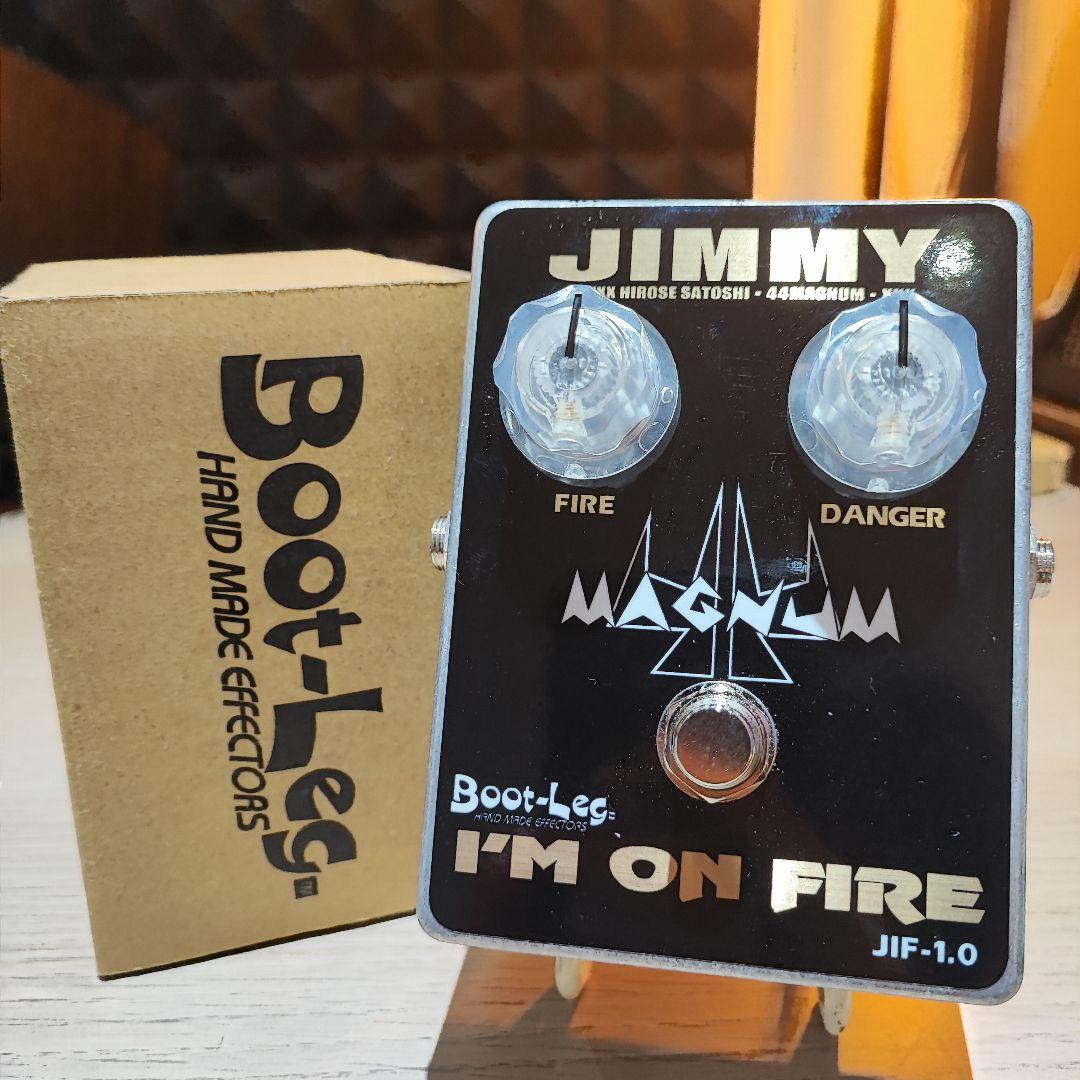 BOOT-LEG I'M ON FIRE JIF-1.0 ブースター サイン入り