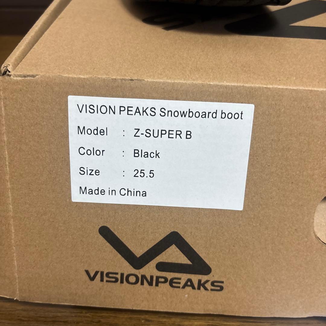 VISION PEAKS Z-SUPER B スノーボードブーツ 25.5