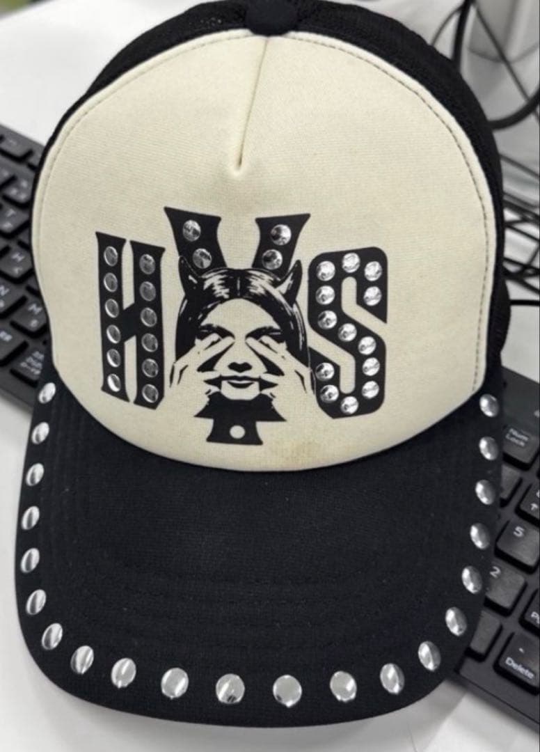 HYSTERIC GLAMOUR スタッズキャップ