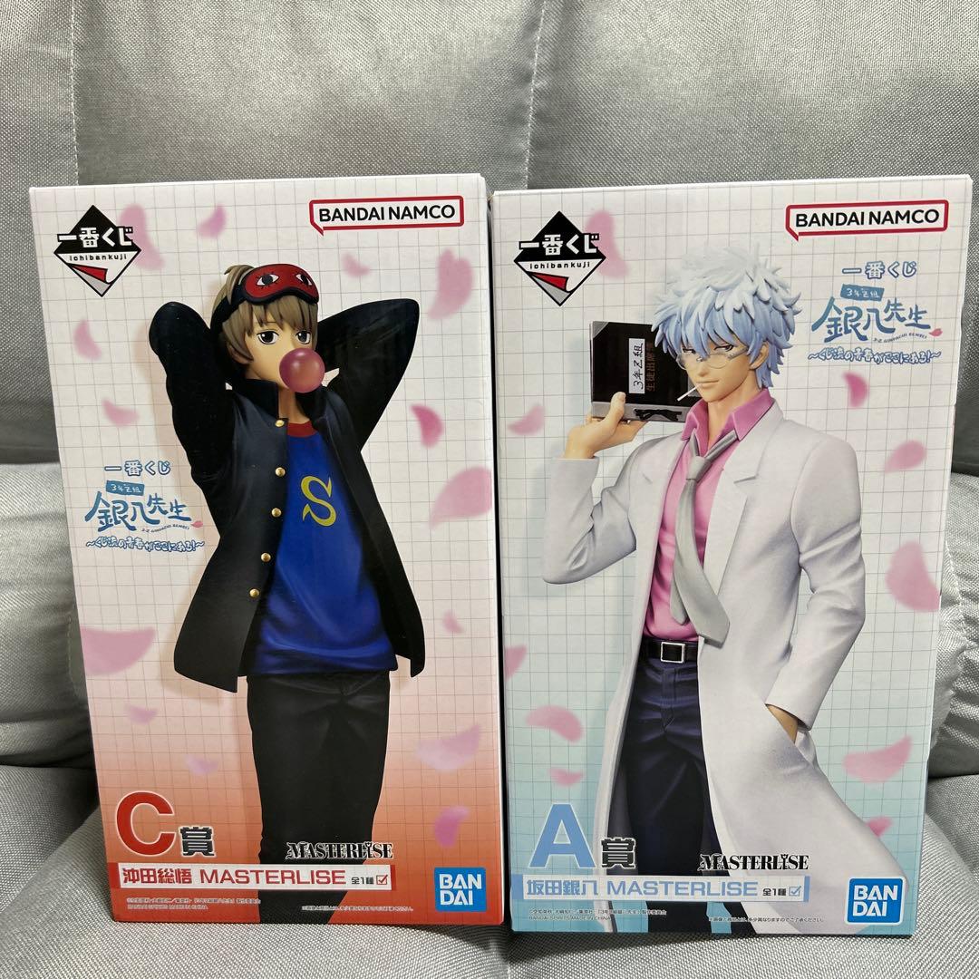 銀魂　一番くじ　沖田総悟 坂田銀時 A賞　B賞