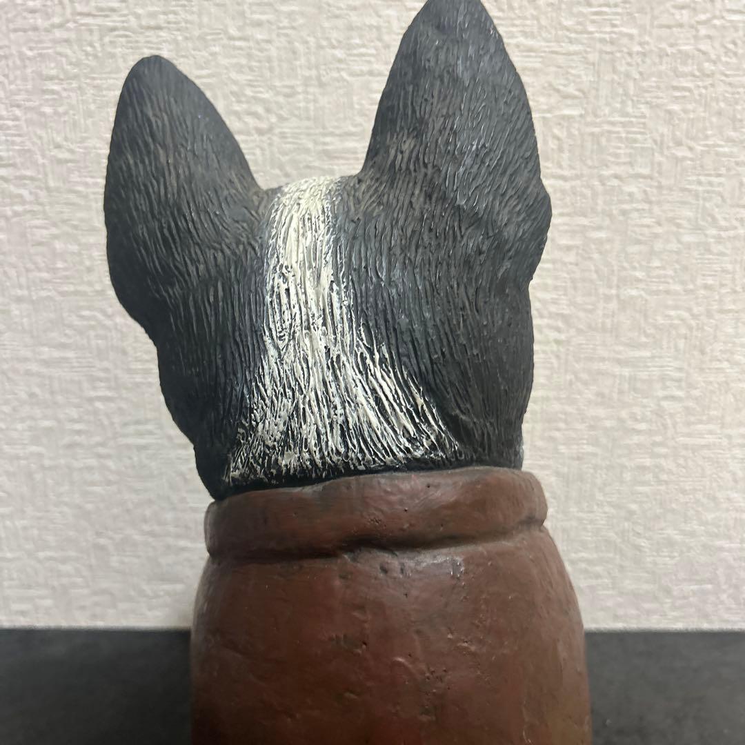 フレンチブルドッグ　置物