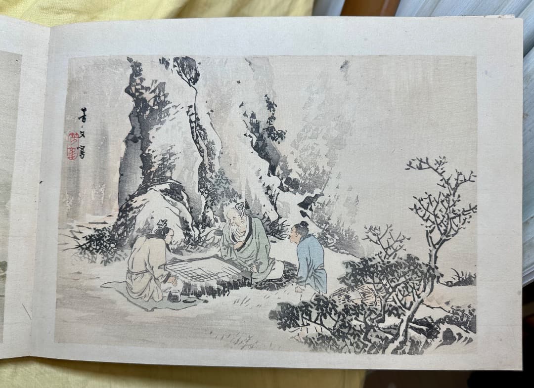 「都の錦」 木版画集26図 明治24年・幸野楳嶺 今尾景年 竹内栖鳳など絵・