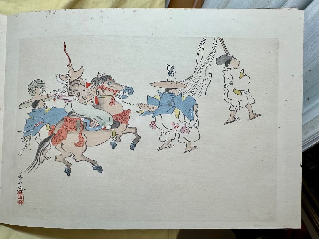 「都の錦」 木版画集26図 明治24年・幸野楳嶺 今尾景年 竹内栖鳳など絵・