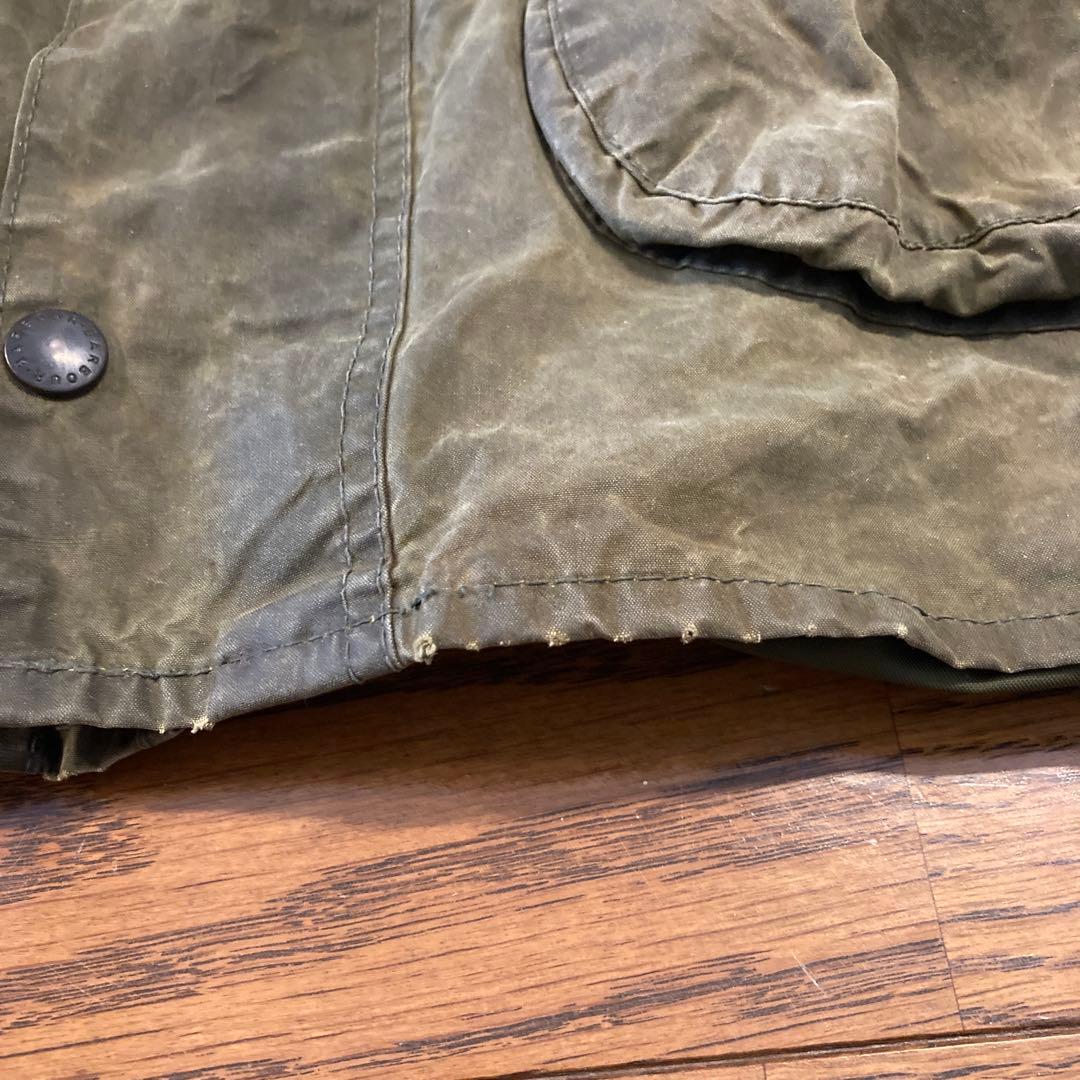 Barbourバブアー　BORDER ボーダー ワックスジャケット