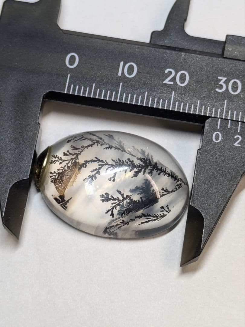 デンドリティッククォーツ 　ペンダントトップ　ビンテージ　デンドライト