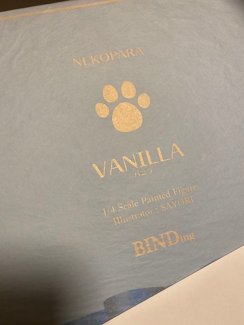 【新品未開封】ネコぱら バニラ 1/4 完成品フィギュア ポストカード付属
