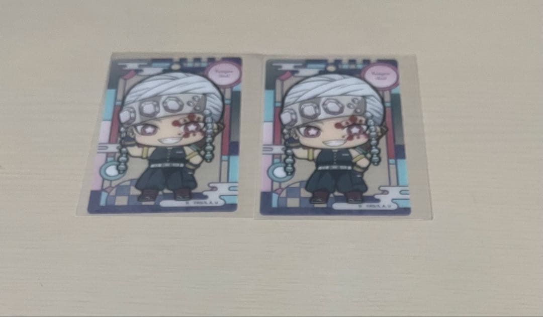 ○鬼滅の刃 ステンドグラスカード2 宇髄天元