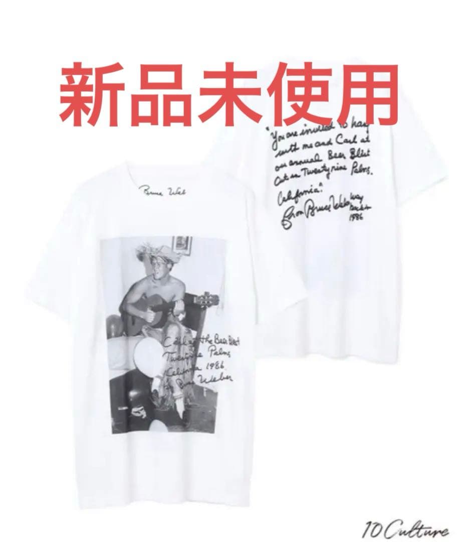 新品 Bruce Weber BIOTOP Tシャツ L