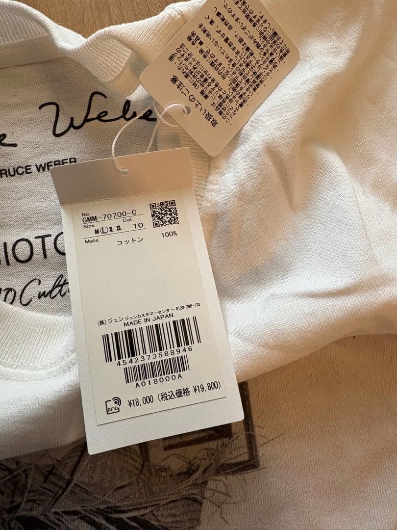 新品 Bruce Weber BIOTOP Tシャツ L