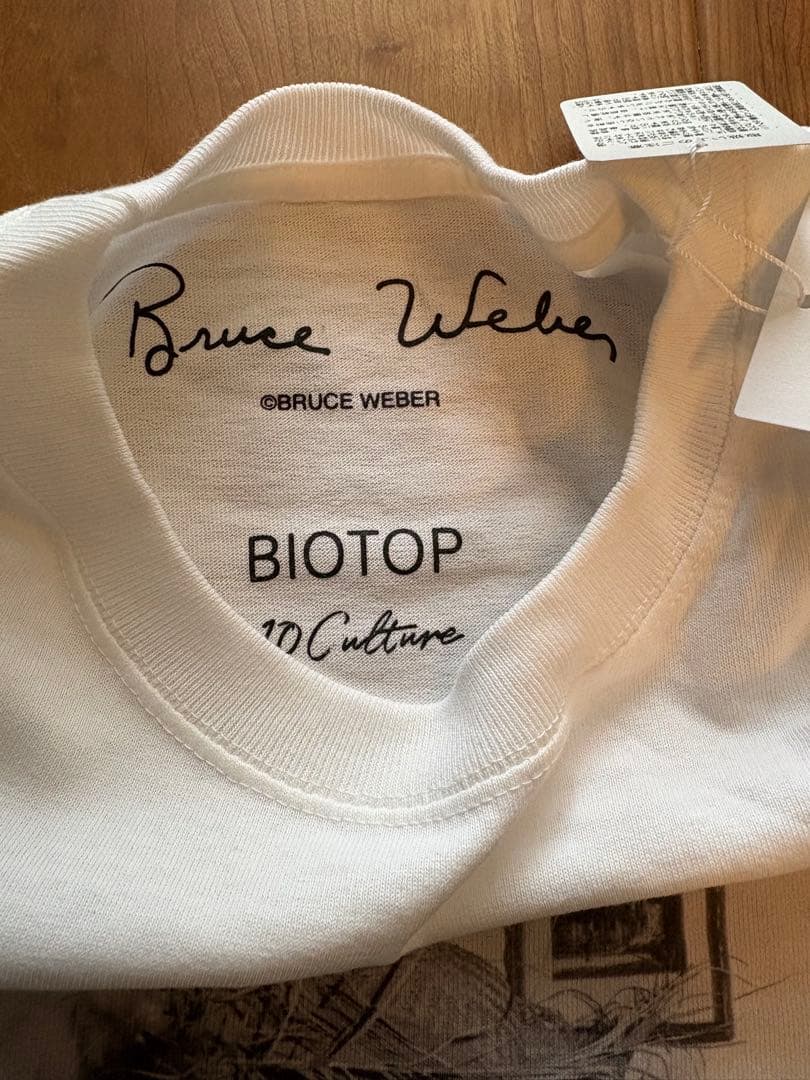 新品 Bruce Weber BIOTOP Tシャツ L