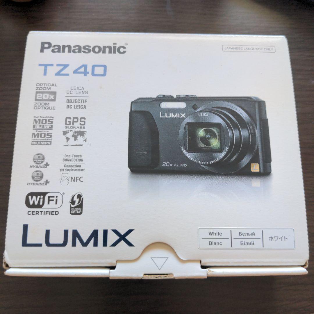 Panasonic DMC-TZ40 ホワイト 20倍ズーム