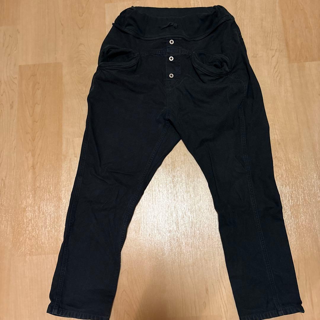 KAPITAL ブラック サルエルパンツ　M サイズ2