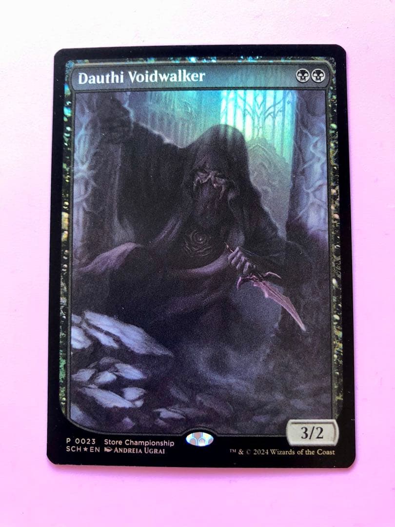 ル*キ様 MTG ダウスィーの虚空歩き FOIL ストアチャンピオンシップ