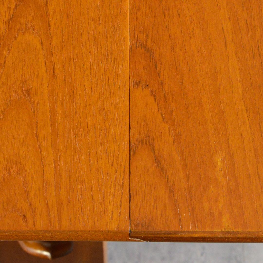 Jentique イギリスヴィンテージ ゲートレッグダイニングテーブル オーバル