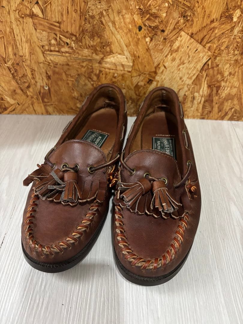 くぅちゃん様Polo Countryポロカントリー　USA製 タッセルローファー