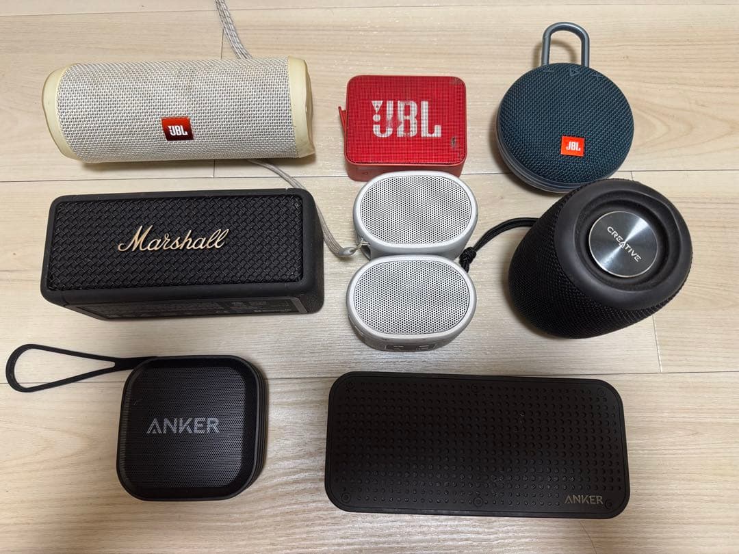 ワイヤレススピーカー　９点まとめ