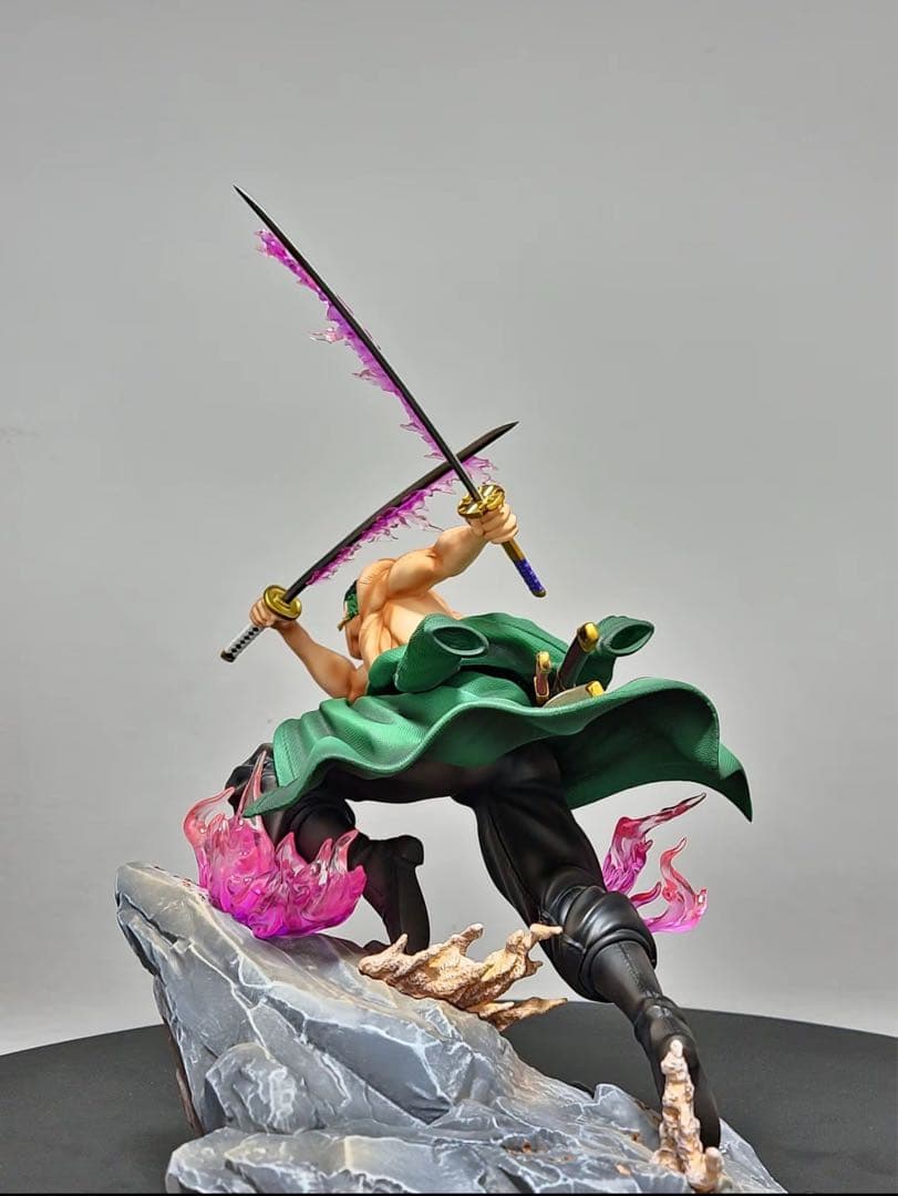 ワンピース ゾロ フィギュア ガレージキット 塗装済み品1/8pop サイズ