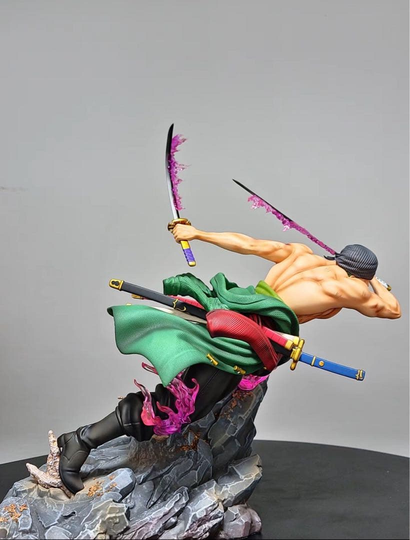 ワンピース ゾロ フィギュア ガレージキット 塗装済み品1/8pop サイズ