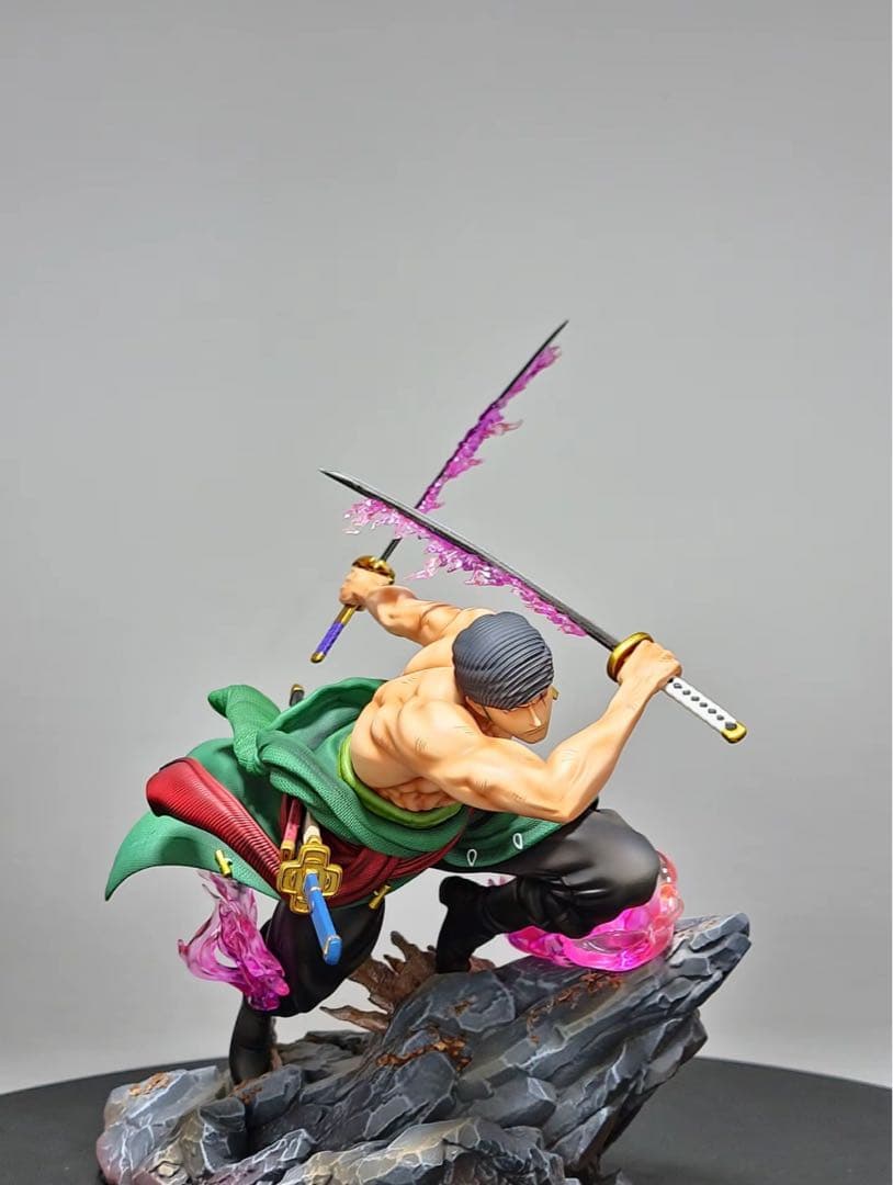 ワンピース ゾロ フィギュア ガレージキット 塗装済み品1/8pop サイズ