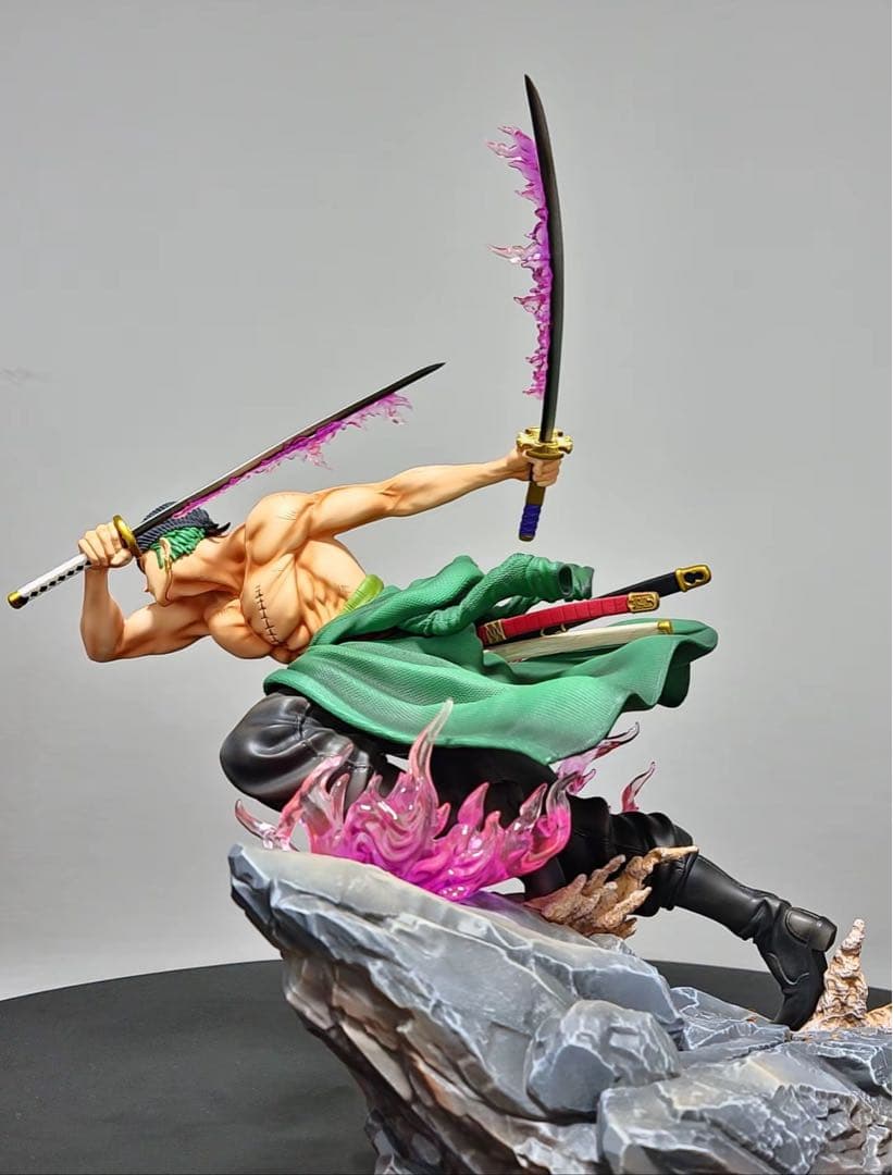 ワンピース ゾロ フィギュア ガレージキット 塗装済み品1/8pop サイズ