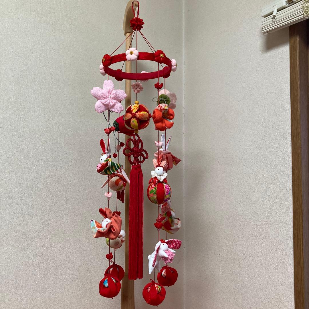 524 はちまん　吊るし雛　吊るし飾り