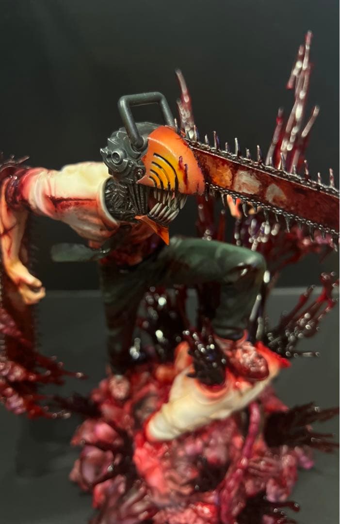 チェンソーマン 一番くじ　フィギュア 渋スク　リペイント　KK