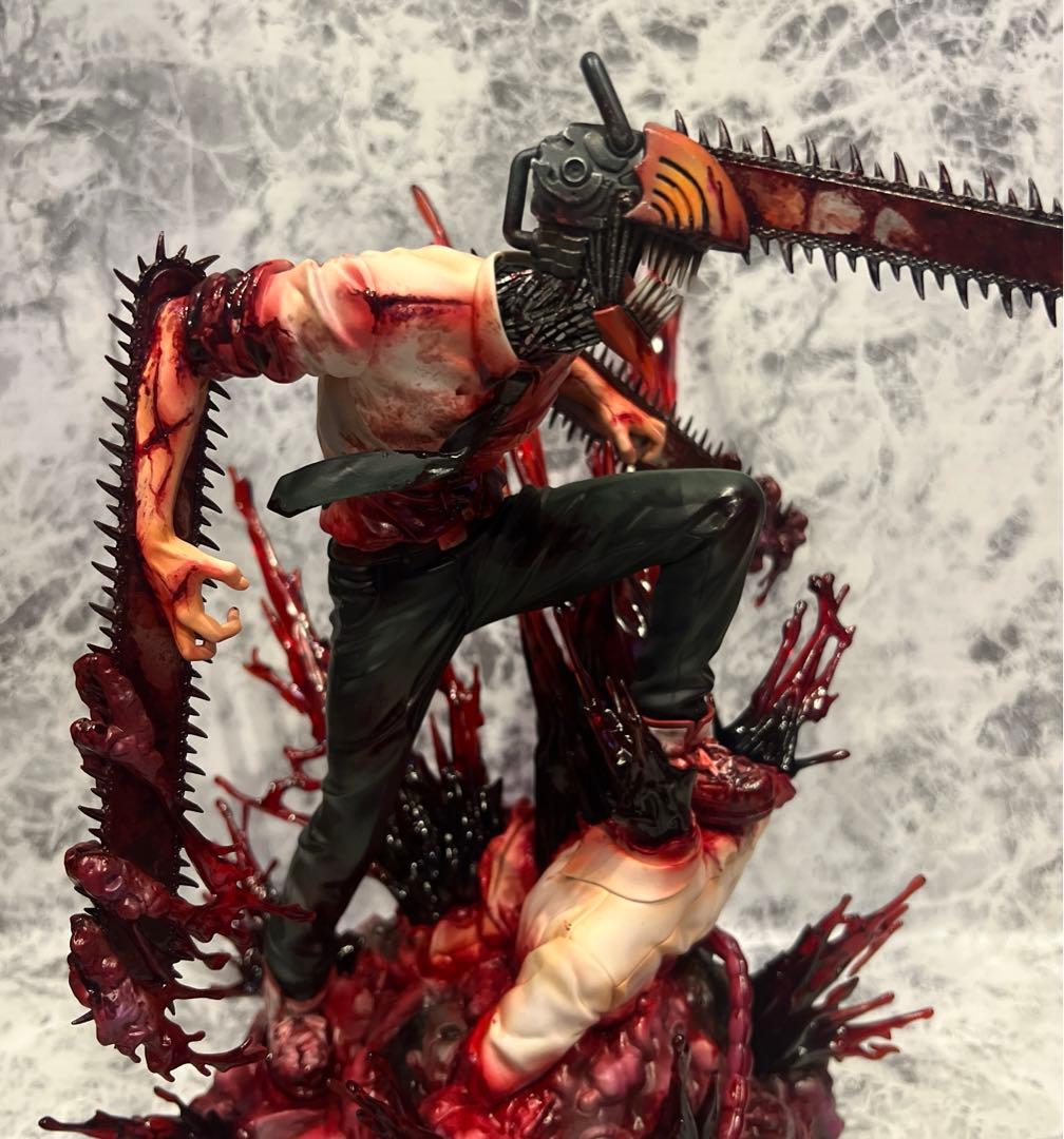 チェンソーマン 一番くじ　フィギュア 渋スク　リペイント　KK