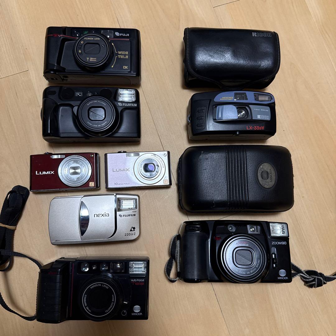 フィルム・デジタルカメラ8点