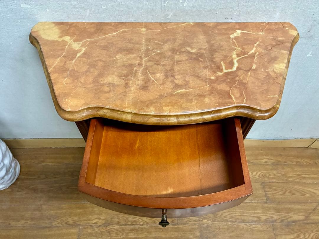 りっちゃん☆管379☆イタリア製☆象嵌細工☆サイドボード☆天板大理石