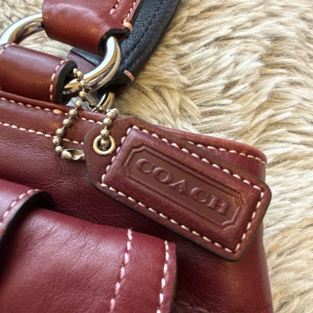 コーチ　⭐︎ coach ソーホー　オールレザー　ハンドバッグ