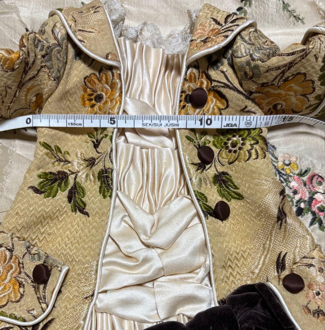 アンティークビスクドールドレス