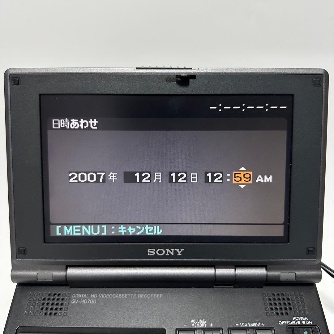 【ジャンク】SONY GV-HD700/1 07製