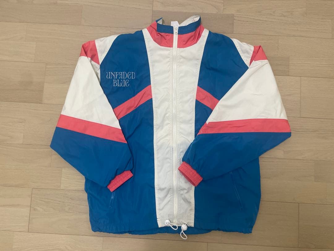 キタニタツヤ ナイロンジャケット UNFADED BLUE Lサイズ