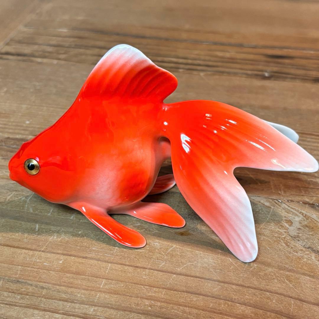 NORITAKE ノリタケ オールドノリタケ ボーンチャイナ 金魚 置物