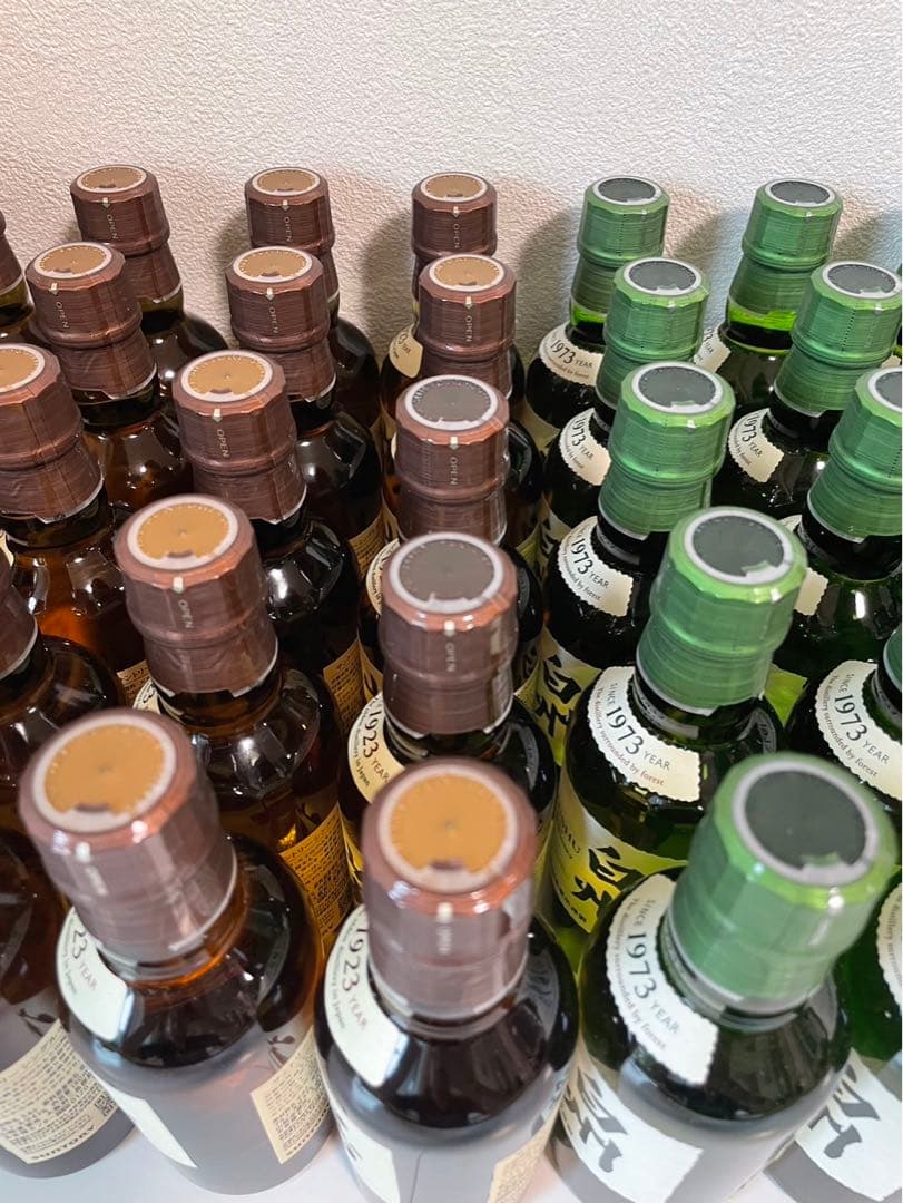 [未開封]白州ウイスキー 180ml 山崎ウイスキー180ml