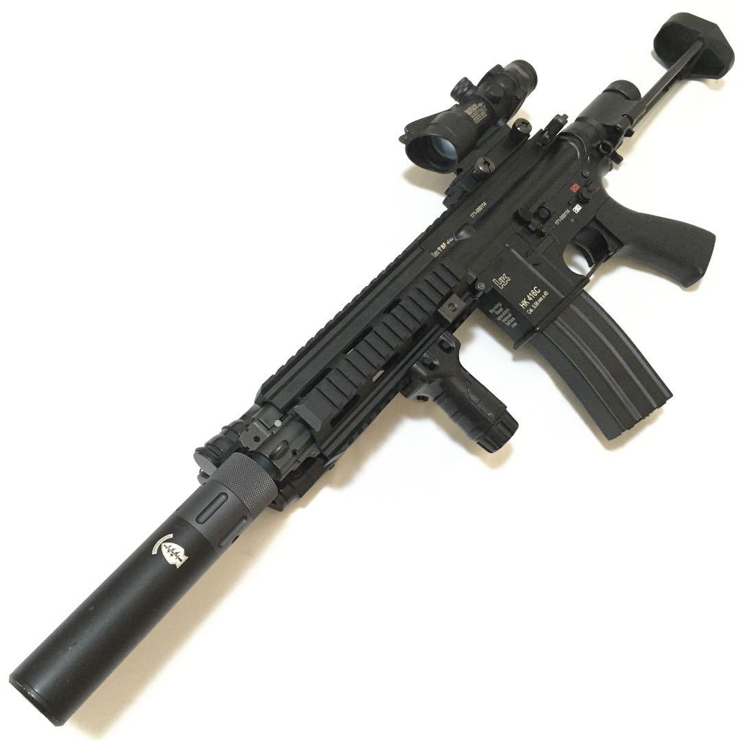 【超美品＆SBD＆動作快調!!】 東京マルイ次世代電動ガンHK416Cセット!!