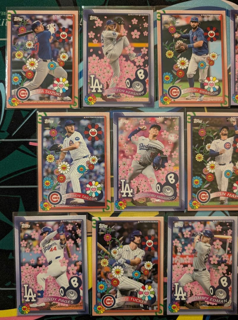 東京シリーズ　村上隆　Topps 　トレカ23枚セット