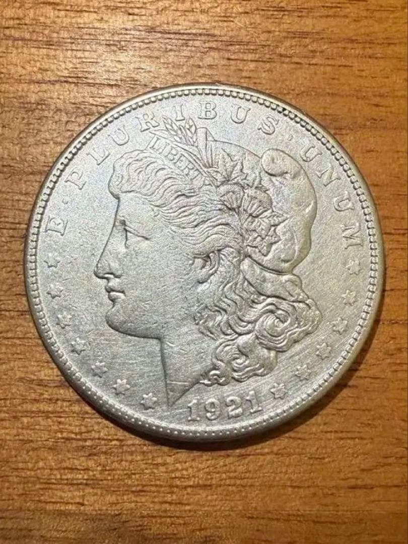 【1ドル銀貨】モルガンダラー 1921年 自由の女神 イーグル 箱付き