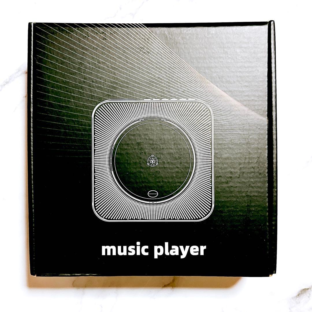 CDプレーヤー Bluetooth スピーカー内蔵 USB FMラジオ ピンク